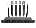 UHF Four Channel wireless microphone